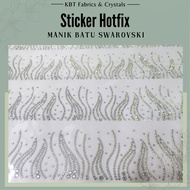 Sticker Hotfix Copy Swarovski Batu Manik Tampal New Arrival Kod 106