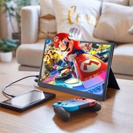 Anmite 15.6" PS4 Switch Console Portable Gaming Monitor Type-C HDMI LED Display