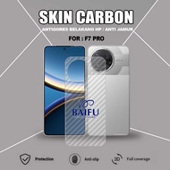 Poco F7 Pro Poco F7 Ultra Skin Carbon Garskin Anti-Scratch Back Poco F7 Pro Poco F7 Ultra