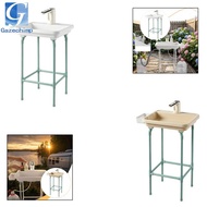Gazechimp Portable Sink Yard Dishwashing Versatile Easy Setup Boating with Facuet Outdoor Wash Basin