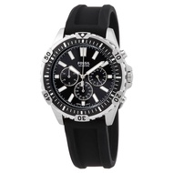 Authentic Fossil Garrett Blue Dial Silicone Watch FS5624 Jam Tangan Lelaki