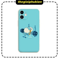 Funny egg square edge IPHONE case for IPHONE 7 8 Plus 6 6s Plus 11 13 12 14 Pro MAX XR X XS MAX - e7