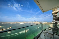 杜拜碼頭的2臥室公寓 - 108平方公尺/2間專用衛浴 (Emaar Beachfront - Beach Vista Tower, Dubai Marina)