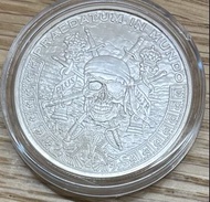 1安士海盜銀幣