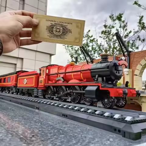 In Stock 76405 Express Train Station Collectors Edition Model Building Blocks Assembly Bricks Toys K