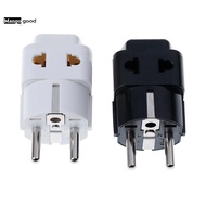 Mangogood 1 to 2 Splitter Germany France 5mm plug to universal UK/US/EU/AU 2/ 3 pin soet Nice