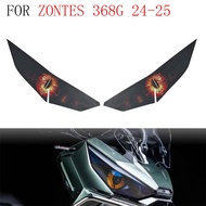 Waterproof Motorcycle Headlight Guard Stickers Motorbike Head Light Decal Protection For Zontes 368G