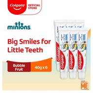 [Bundle of 6] Colgate Kids Minion Toothpaste 40g