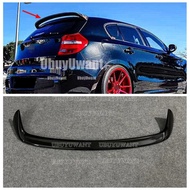 BigSale For BMW 1 Series E87 E81 Hatchback AC Style Rear Roof Lip Spoiler Wing Carbon Fiber 2004-201