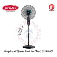 EuropAce 16” Remote Stand Fan with Timer ESF 4160W | ESF4160W (8 Years Motor Warranty | 2 Years Part