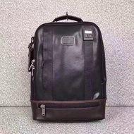 💜READY STOCK💜Tumi Alpha Bravo Dover Leather Backpack CAN ENGRAVE NAME