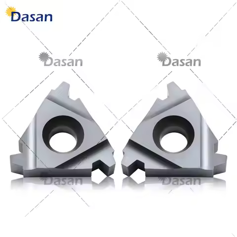 10PCS 11IR 1TR 1.5TR 16ER 2TR 3TR 4TR 16IR 22ER 22IR 5TR 6TR Carbide Threading Inserts Cutter Tools 