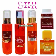 AMORA NEW EDITION (mint+Hologram) SUNSCREEN  | AZ MIST | I FACE GLOW | RAI SPRAY | SPRAY & KRIM PEMU