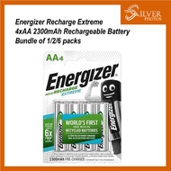 Energizer Recharge Extreme 2300mAh AA×4 Rechargeable Battery