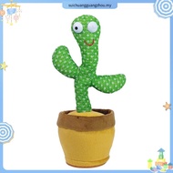Cactus Toy Plush Talk Kaktus Bercakap Dancing Cactus Talking Cactus Toys Song cactus dance Electric 