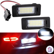 CU 2PCS Car No Error Canbus Led License Number Plate Lights Bulb For Audi A1 A4 B8 A5 S5 A6 S6 A7 Q5