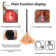 [kokiya] Halloween Witch's Broom, Cosplay Prop, Flying Broomstick Witch's Broom