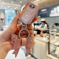 For Toyota Yaris Cross Ativ Avanza 2022 2023 2024 Accessories TPU Car Remote Key Cover