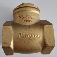 PERRUNO 1 1/2" Brass Check Valve / 1 1/2 INCH Brass Check Valve