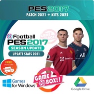PES 2017 UPDATE PATCH 2021 UPDATE 2022 - PC LAPTOP GAMES