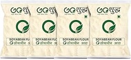 Goshudh Soyabean Atta (Soyabean Flour)-500gm (Pack of 4)
