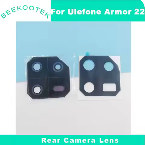 New Original Ulefone Armor 22 Rear Camera Lens Back Camera Lens Glass Cover With Adhesive For Ulefon