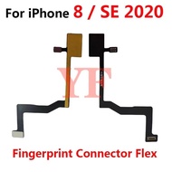 For iPhone 8 7 6 6S Plus SE 2020 Home Touch ID Return Fingerprint Button MainBoard Motherboard Conne