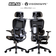 (JIJI.SG x VISIONSWIPE™) SEAL/WARES/JUNA/ESMA/SERRA Office Chair - Mesh Office chair / 3D Lifting Ar