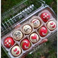 RORA - (50 Pcs) Swiss Roll Transparent Plastic Box I Tart Box l Kuih Muih Box