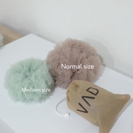 Scrunchie Cepol Kuncir Rambut Hijab Wanita Anti Pusing Bahan Soft Tile Atau Tule Premium Lembut Ukur