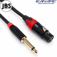 Xlr female mic cable to akai 6.5 mm mono jack quality 50cm to 10meters