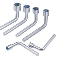 KIN 7 8 10 12 13 14mm Socket Wrench L Type Socket Wrench Compact Metric Hex Socket Wrench Hardensss 