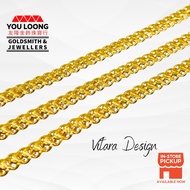 Youloong Rantai/Gelang tangan Vitara 916EMAS/ Vitara bracelet 916GOLD