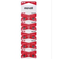 LR44 LR41 LR1130 Battery Maxell 1.5v Original Watch Battery Thermometer Calculator