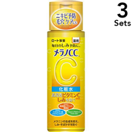 【3入組】樂敦製藥 Melano CC 藥用淡斑美白化妝水 瓶裝 170mL