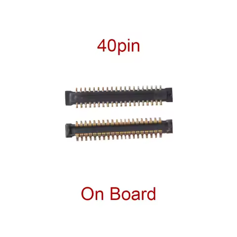 2-5pcs 40pin LCD Display Screen FPC Connector For Samsung Galaxy A7 A7000 E7 E700 J5 J500 j500F J7 J