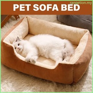 RAN Pet Sofa Bed Comfortable Pet Couch Removable Pet Bed Calmed Dogs Couch Bed