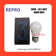 REPRO LED 3 WATT WARM WHITE