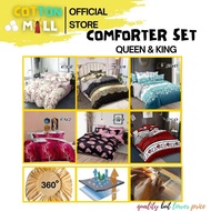 #31 880TC 8 IN 1 Cadar Comforter Set Tebal Toto/blanket/Selimut/Bed sheet/ QUEEN KING SINGLE Comfort