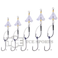 Seahawk Propeller Double Hooks 204D(Untuk Umpan Katak Hidup)