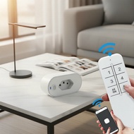 EWeLink Wireless Smart Plug Socket, Remote Control, Works with Alexa & Google Home Palam Pintar Tanp