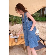[Every Day] June 26 3rd Fashion New Style Sleeveless Denim June June June June June Jumpsuit Shorts 