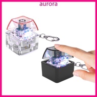 Aur 1-Key Mechanical Keyboard Clicks Toy Keycap Tester With Multicolor LED Lights
