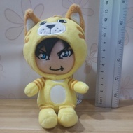 GACKT Gakucchi Yellow Tiger Mascot Strap Plush Toy (Keychain)/Gakt Doll Second-Hand Japanese Costume