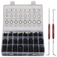 740PCS Nitrile Rubber O Ring Set with Hook Tools NBR Seal Rings Gasket Oring Oil-Resistant Sealing O