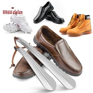Long Short Shoe Horns Set Shoe Horn Set Stainless Steel Portable Travel Shoes Horn, Long Metal Shoe 