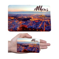 ohana Rubber Ref Magnet Souvenir - Athens, Greece Design