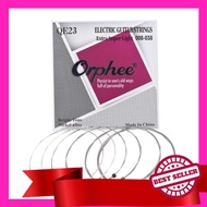Orphee QE23 Electric Guitar String 6pcs/Set(.008-.038) Hexagonal Steel Core Nickel Alloy Extra Super
