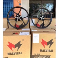 MASVIRAL RIM X46 Y15/Y16/LC135 1.60/1.60-17 BLACK