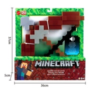 Sg[3393People Collection]Minecraft Diamond Sword with Bow and Arrow Model Ultimate Bow and Arrow wit